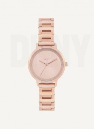 DKNY Modernist Uhren Damen Rosa Gold | Austria_D1356